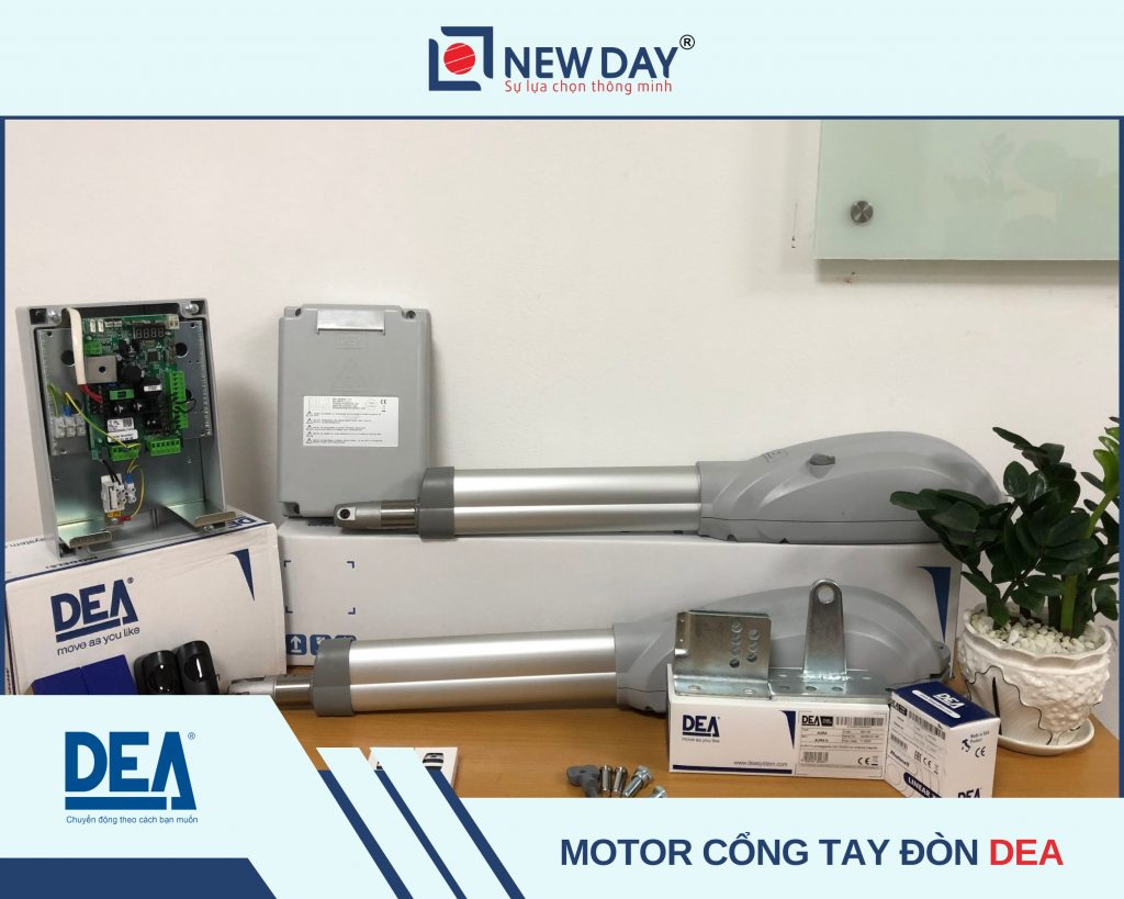 Motor tay đòn thường dùng cho 2 cánh