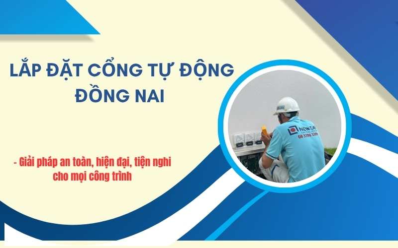 Lắp đặt cổng tự động đồng nai
